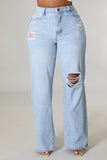 Distressed not stressed Jean