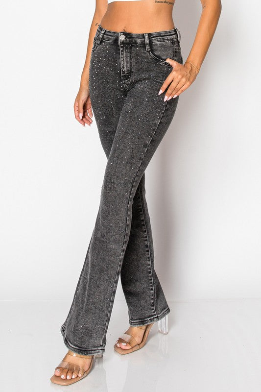 The Glam Jean Black Wash