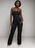 Black Jumpsuit Styled for the Dolls only!