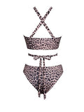 LEOPARD WRAP SWIM