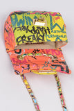 Multi graffiti clutch