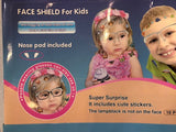Kid size face shield